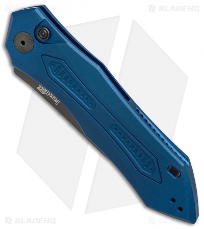 Kershaw Launch 6 Automatic Knife Blue Aluminum (3.75" Black) 7800BLUBLK