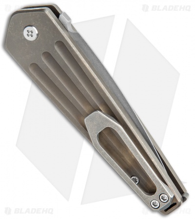 Medford Nosferatu Automatic Knife Bronze Titanium (3.5" Satin)