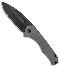 Medford Praetorian Slim Frame Lock Knife Battleship Gray Drop Point (3.3" PVD)