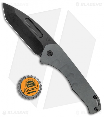Medford Praetorian Slim Frame Lock Knife Battleship Gray Tanto (3.3" PVD)