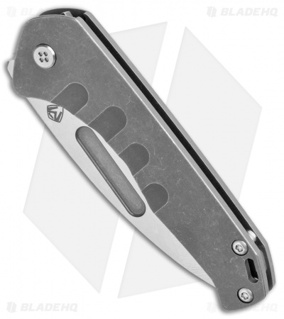 Medford Praetorian Slim Frame Lock Knife Tumbled Drop Point (3.3" Tumbled)