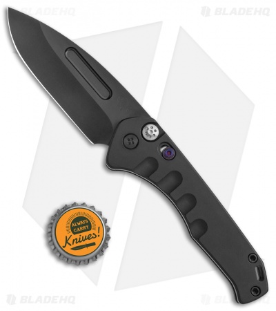 Medford + Blade HQ Praetorian Swift Auto Black Aluminum Drop Point (3.3" PVD)