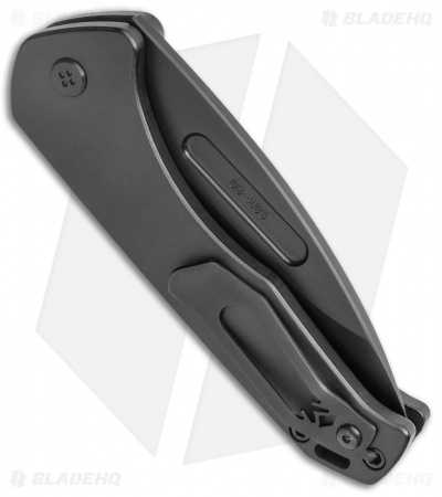 Medford + Blade HQ Praetorian Swift Auto Black Aluminum Drop Point (3.3" PVD)