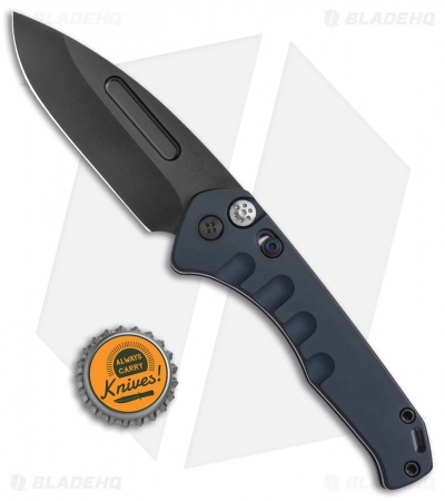 Medford + Blade HQ Praetorian Swift Auto Blue Aluminum Drop Point (3.3" PVD)