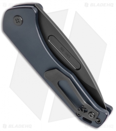 Medford + Blade HQ Praetorian Swift Auto Blue Aluminum Drop Point (3.3" PVD)