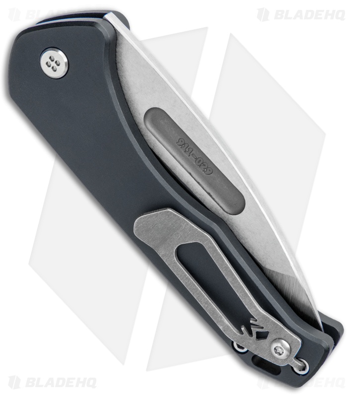 Medford Praetorian Swift Automatic Knife Blue Aluminum (3.3" Tumbled)