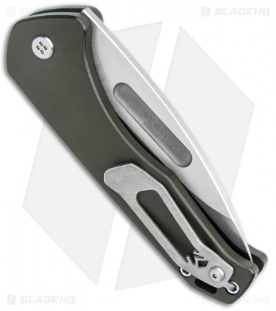 Medford + Blade HQ Praetorian Swift Automatic Knife Green (3.3" Tumbled)