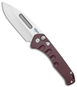 Medford Praetorian Swift Automatic Knife Red (3.3" Tumbled S35VN) 