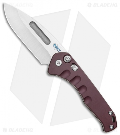 Medford Praetorian Swift Automatic Knife Red (3.3" Tumbled S35VN) 