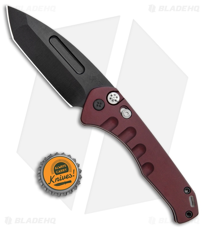 Medford Praetorian Swift Automatic Knife Tanto Red Aluminum (3.3" PVD)