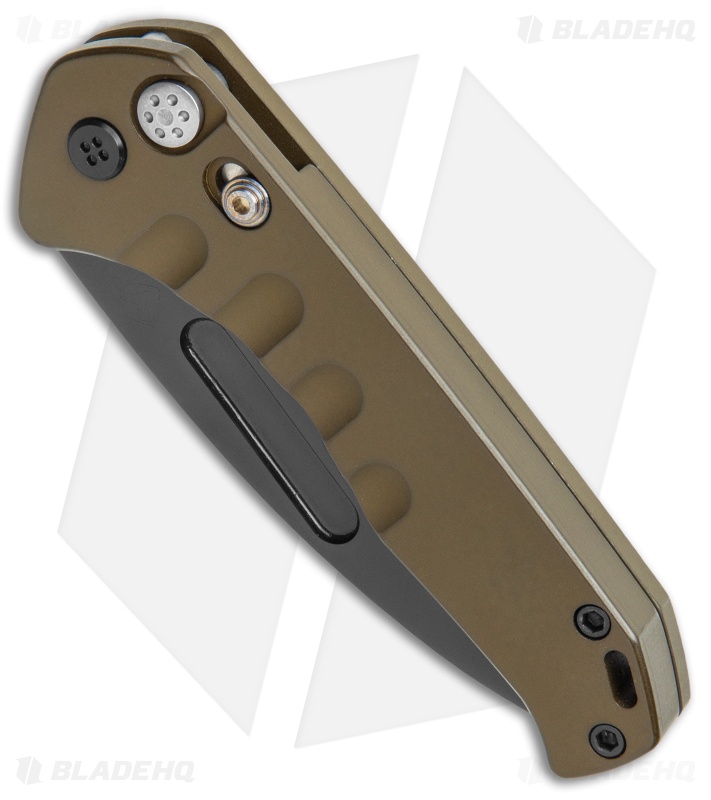 Medford + Blade HQ Praetorian Swift Auto Yellow/Gold Aluminum (3.3" PVD)
