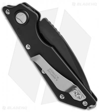 Microtech DOC Killswitch Automatic Knife Aluminum (3.75" Black Serr) 154-2