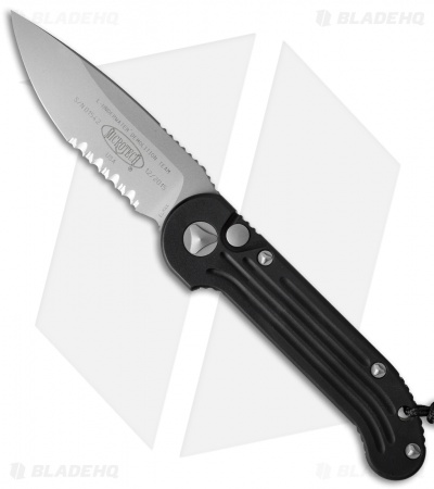 Microtech LUDT Automatic Knife (3.4" Bead Blast Serr) 135-8