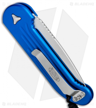 Microtech LUDT Automatic Knife Blue (3.4" Satin) 135-4BL