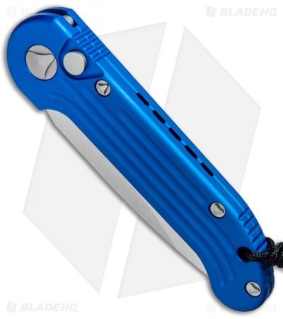 Microtech LUDT Automatic Knife Blue (3.4" Satin) 135-4BL