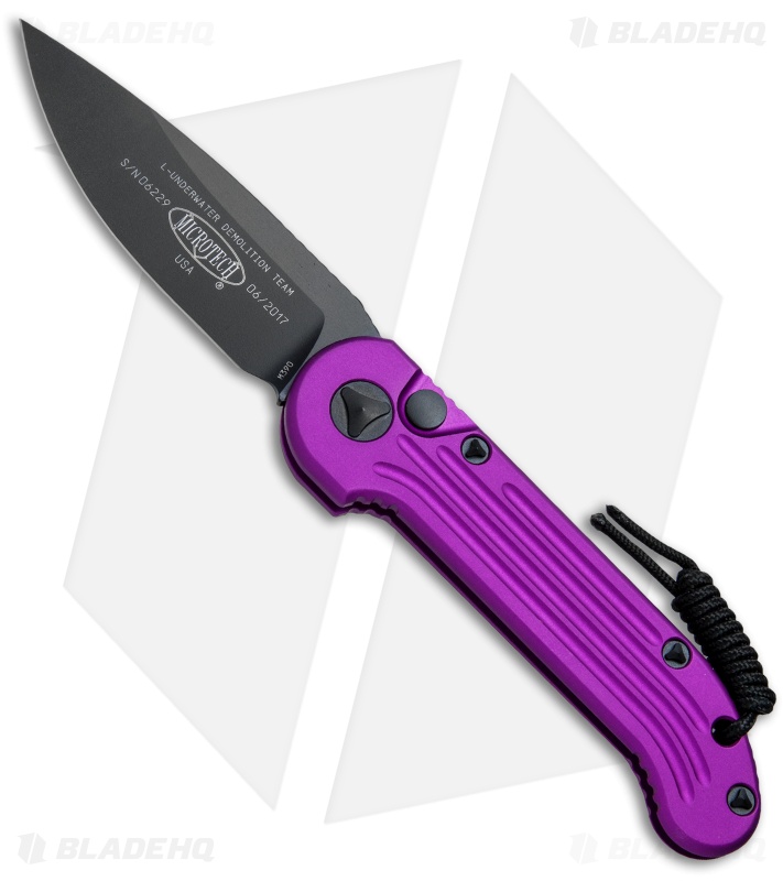 Microtech LUDT Automatic Knife Violet (3.4