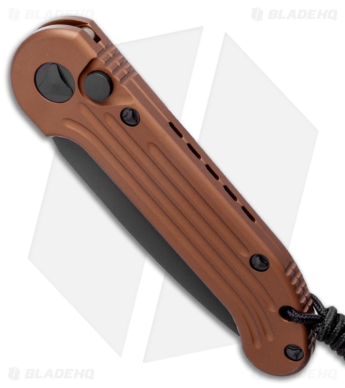 Microtech LUDT Automatic Knife Tan (3.4" Black) 135-1TA