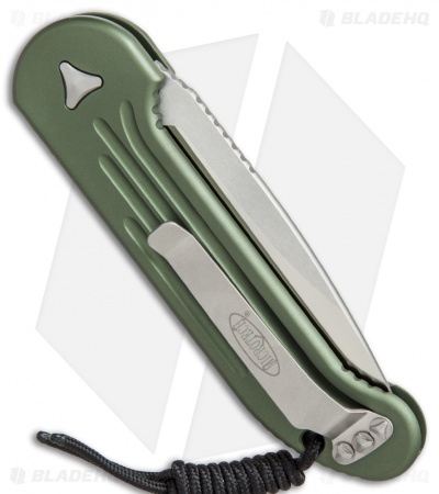 Microtech LUDT Automatic Knife OD Green (3.4" Satin) 135-4OD