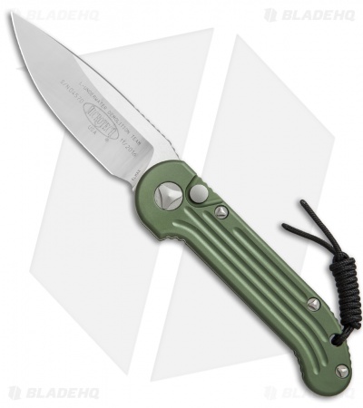 Microtech LUDT Automatic Knife OD Green (3.4" Satin) 135-4OD