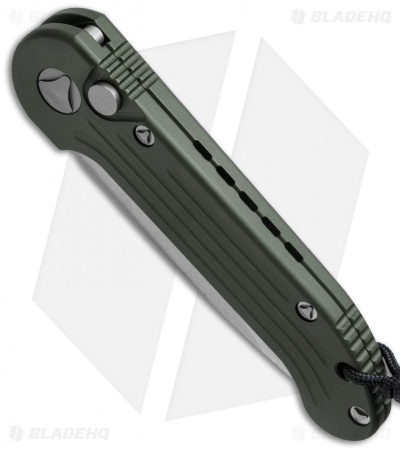 Microtech LUDT Automatic Knife OD Green (3.4" Stonewash) 135-10OD