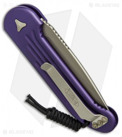 Microtech LUDT Automatic Knife Purple (3.4" Bronze) 135-13PU