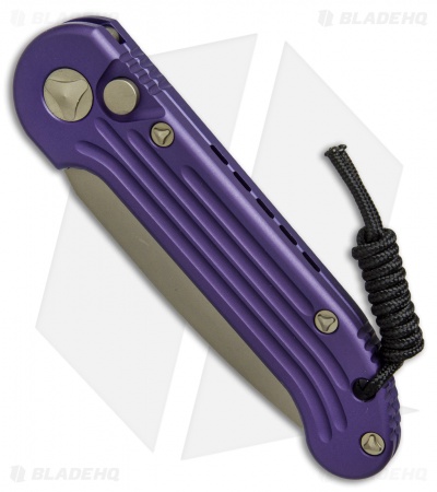 Microtech LUDT Automatic Knife Purple (3.4" Bronze) 135-13PU