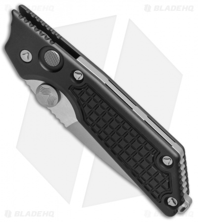 Marfione / Strider Custom MSG-2 Dual-Action Knife Black (3.5" Vapor Blast) II