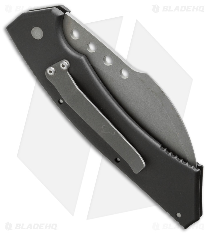 Microtech Hawk Automatic Knife (4" Bead Blast Serr) 9/96