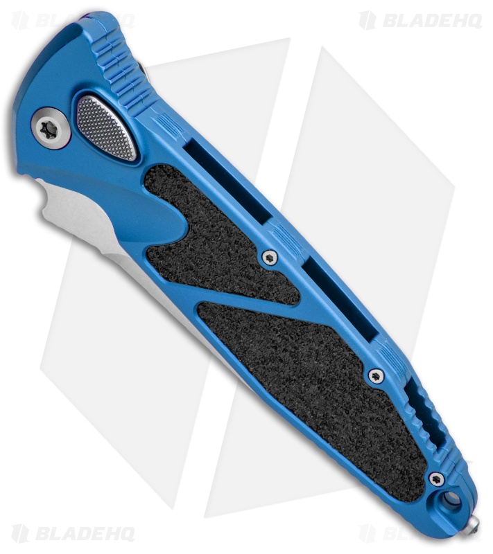 Microtech Socom Elite S/E Automatic Knife Blue (4" Stonewash Ser) 160A-11BL