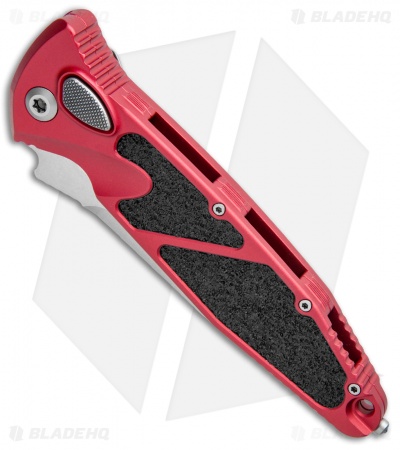 Microtech Socom Elite S/E Automatic Knife Red (4" Stonewash Ser) 160A-11RD