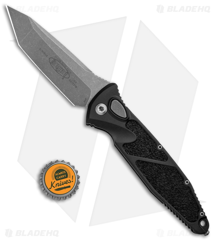 Microtech Socom Elite T/E Automatic Knife Black (4" Apocalyptic) 161A-10AP