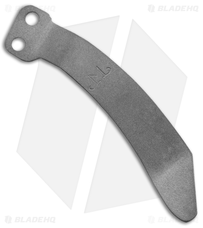 Maverick Customs Microtech Stitch Clip Charcoal Gray Ti Blade HQ