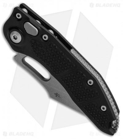 Microtech Stitch Automatic Knife Black (3.75" Apocalyptic) 169-10AP