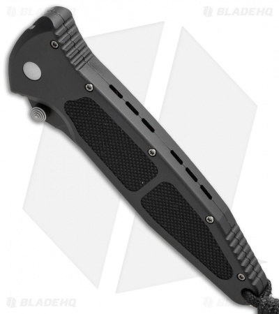 Microtech Mini Socom Tanto Manual Knife (3.25" Black Serr) 1/2000