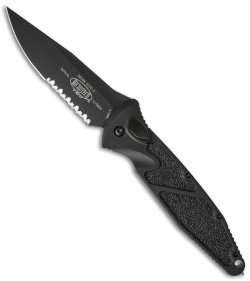 Microtech Socom Elite Tactical Automatic Knife (4" Black Serr) 12/2004