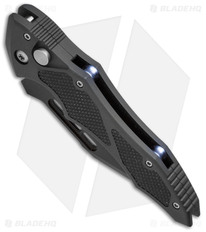 Microtech Vector Automatic Knife (3.125" Black Serr) 12/1999