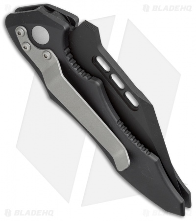 Microtech Vector Automatic Knife (3.125" Black Serr) 12/1999