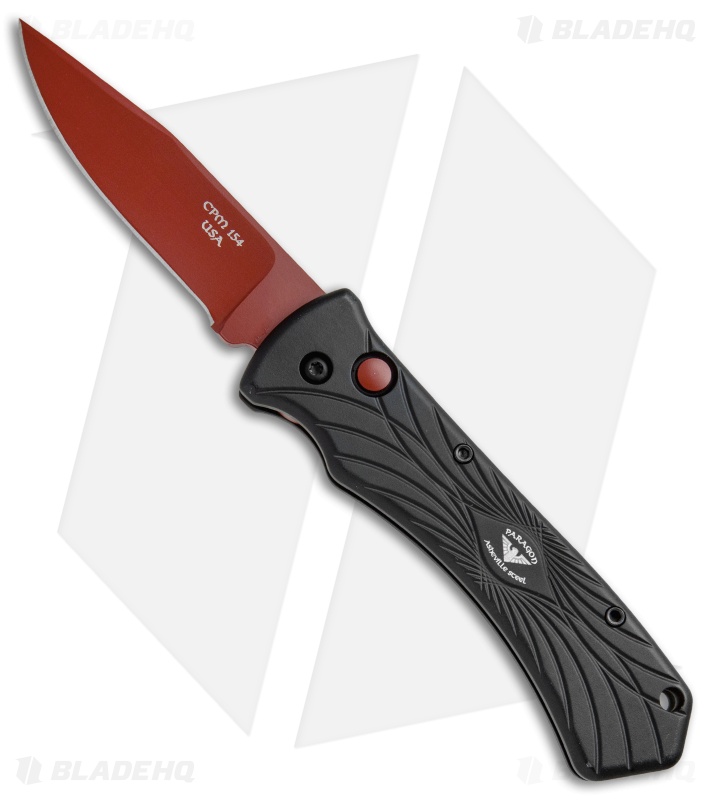 Paragon ERT Automatic Knife (3.5" Red)
