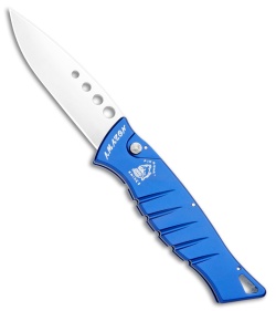 Piranha Amazon Automatic Knife Blue (3.45" Mirror)