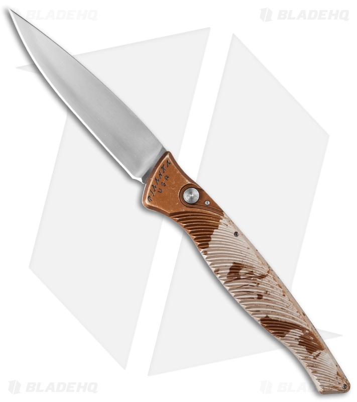 Piranha DNA Automatic Knife Desert Camo (3.25 Piranha DNA Automatic Knife Desert Camo (3.25