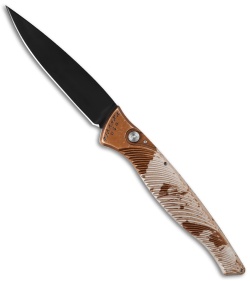 Piranha DNA Automatic Knife Desert Camo Tactical (3.25" Black)