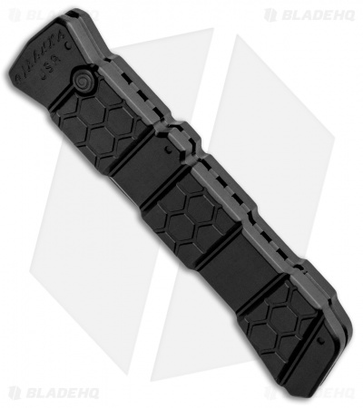 Piranha 21 Tactical Automatic Knife Black (3.375" Black) P-21BKT