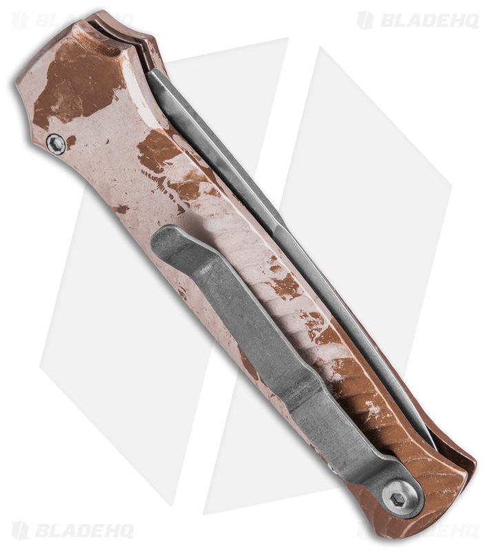 Piranha Mini-Guard Automatic Knife Desert Camo (2.9" SW Serr)