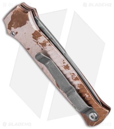Piranha Mini-Guard Automatic Knife Desert Camo (2.9" SW Serr)