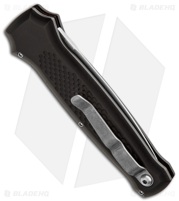 Piranha Prowler Orange Automatic Knife (3.2" Stonewash Plain)