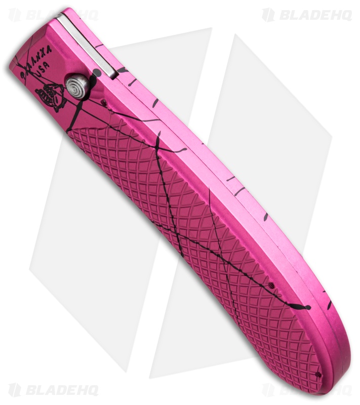 Piranha Toxin Automatic Knife Pink (3.75" Mirror)