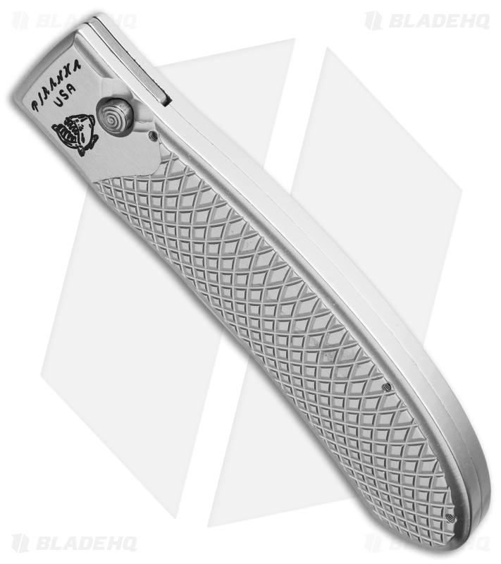 Piranha Toxin Automatic Knife Silver (3.75" Mirror)