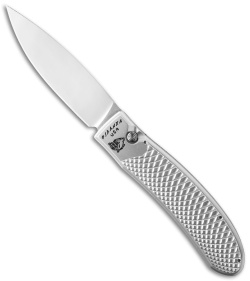 Piranha Toxin Automatic Knife Silver (3.75" Mirror)