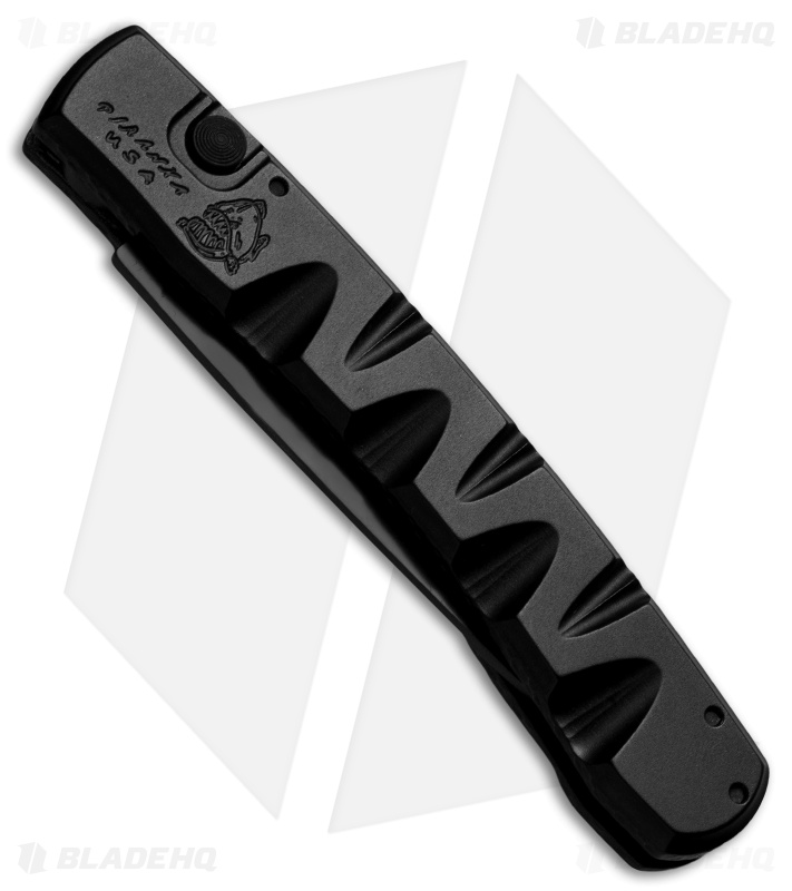 Piranha Virus Automatic Knife Black (3.25" Black)
