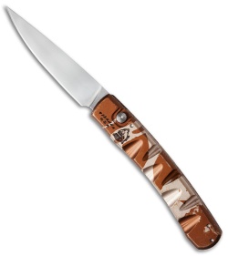 Piranha Virus Automatic Knife Desert Camo (3.25" Mirror)